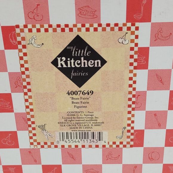 My Little Kitchen Fairies Brats Fairie Figurine 4007649 - Picture 3 of 10